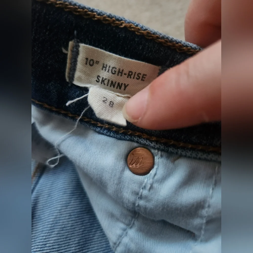 EUC Madewell High-Rise Skinny Jeans‎ - Picture 11 of 13